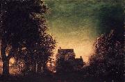 Ralph Albert Blakelock Edge of the Forest oil painting reproduction